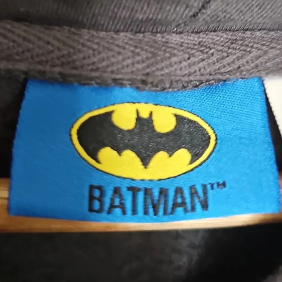 DC Comics Batman Dark Knight Hoodie Gray Size XXL - Picture 5 of 7